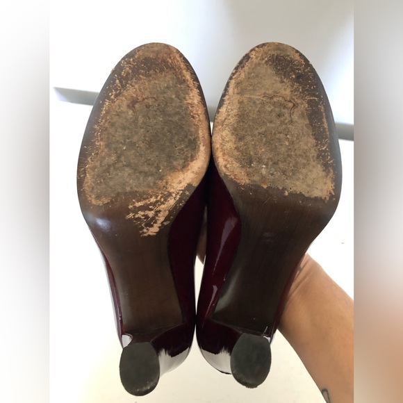 Stuart Weitzman Ruby Pumps Patent Leather Size 8.5 N GUC - Picture 6 of 7